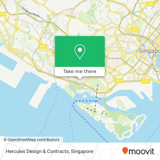 Hercules Design & Contracts, Telok Blangah St 32 map