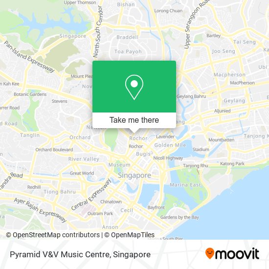 Pyramid V&V Music Centre map