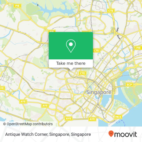 Antique Watch Corner, Singapore地图