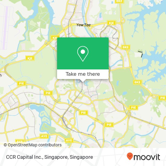 CCR Capital Inc., Singapore map