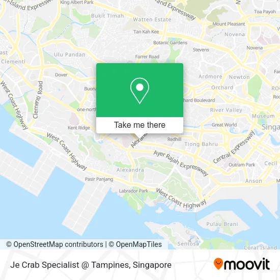 Je Crab Specialist @ Tampines map