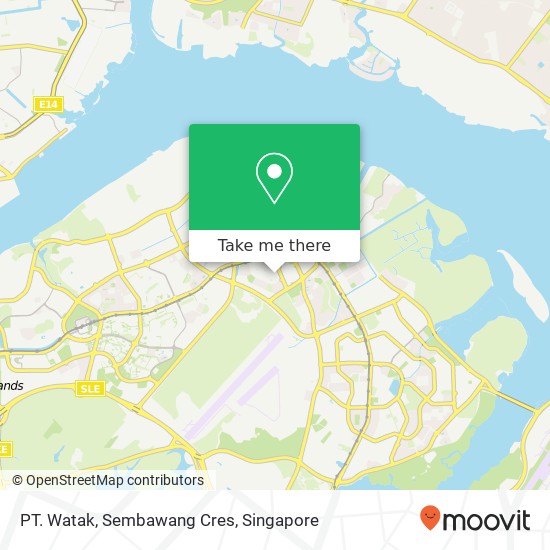 PT. Watak, Sembawang Cres map