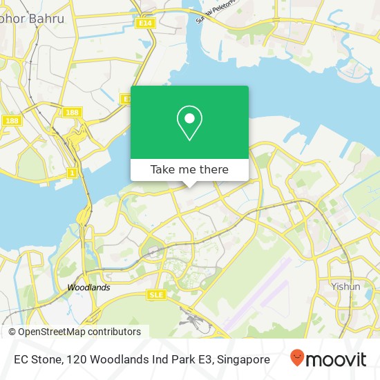 EC Stone, 120 Woodlands Ind Park E3 map