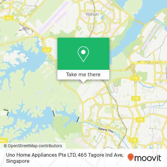 Uno Home Appliances Pte LTD, 465 Tagore Ind Ave map