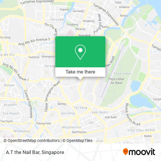A.T the Nail Bar map