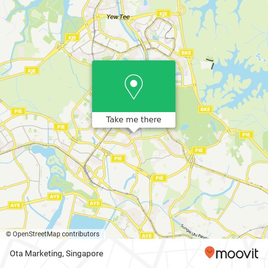 Ota Marketing, 275 Bukit Batok East Ave 4地图