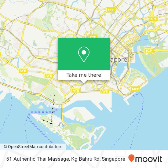 51 Authentic Thai Massage, Kg Bahru Rd map