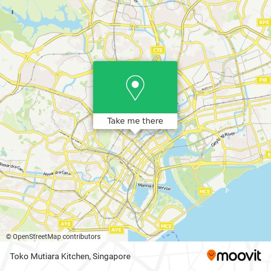 Toko Mutiara Kitchen地图