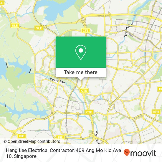 Heng Lee Electrical Contractor, 409 Ang Mo Kio Ave 10地图