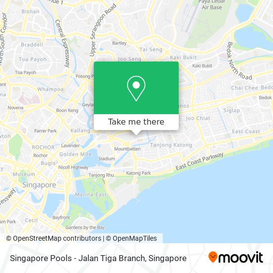 Singapore Pools - Jalan Tiga Branch地图