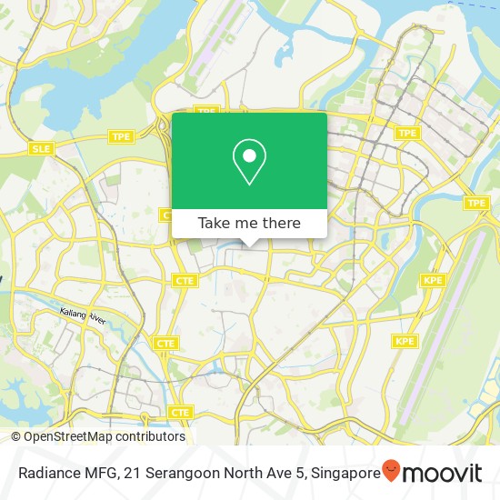 Radiance MFG, 21 Serangoon North Ave 5地图