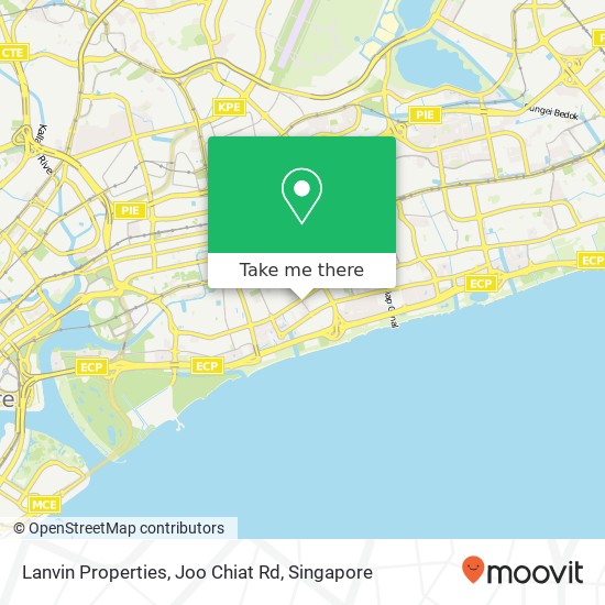 Lanvin Properties, Joo Chiat Rd地图