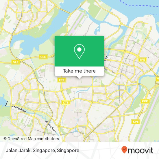 Jalan Jarak, Singapore map