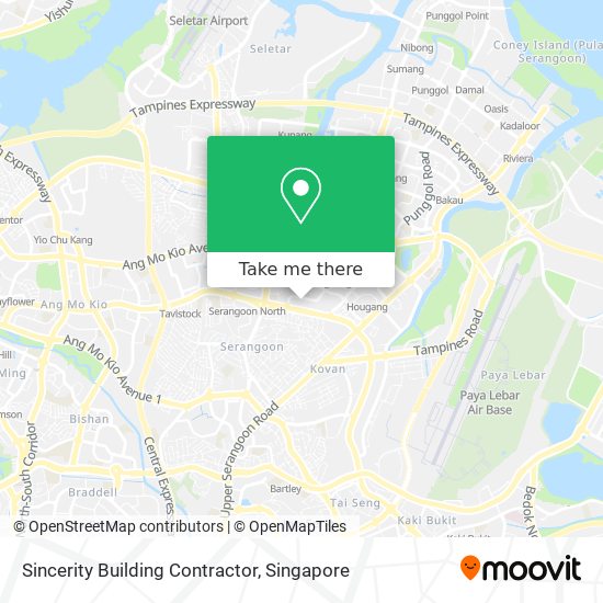 Sincerity Building Contractor map