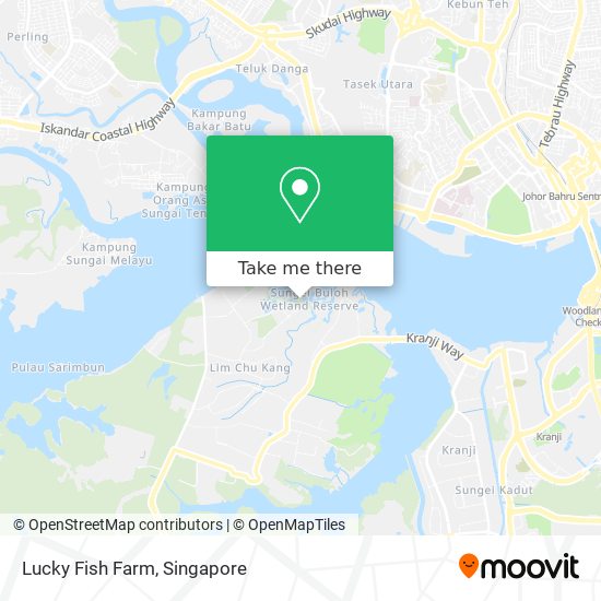 Lucky Fish Farm map