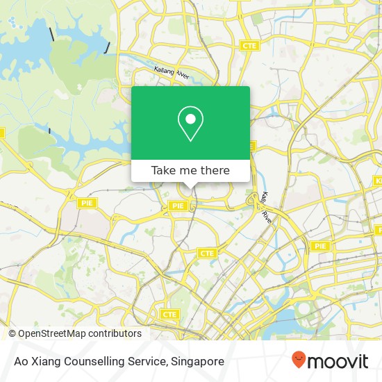 Ao Xiang Counselling Service, Lor 2 Toa Payoh map