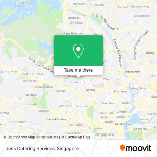 Jess Catering Services map