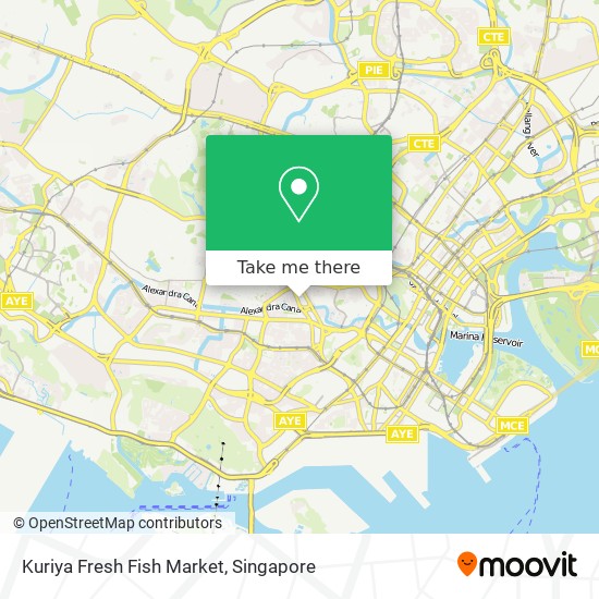 Kuriya Fresh Fish Market map