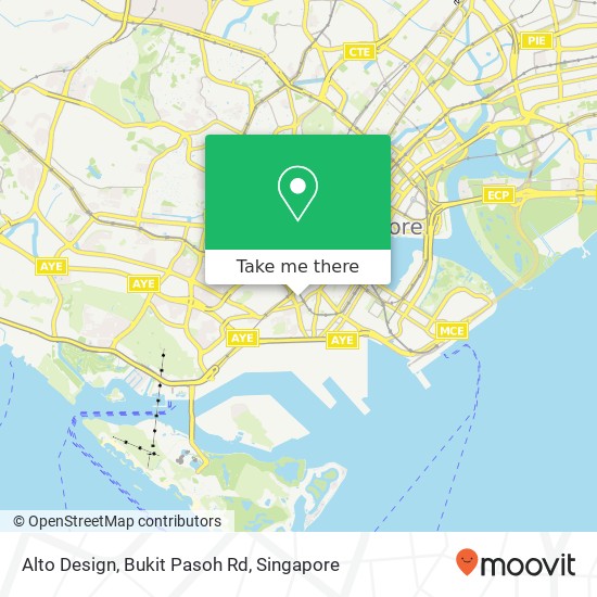 Alto Design, Bukit Pasoh Rd map