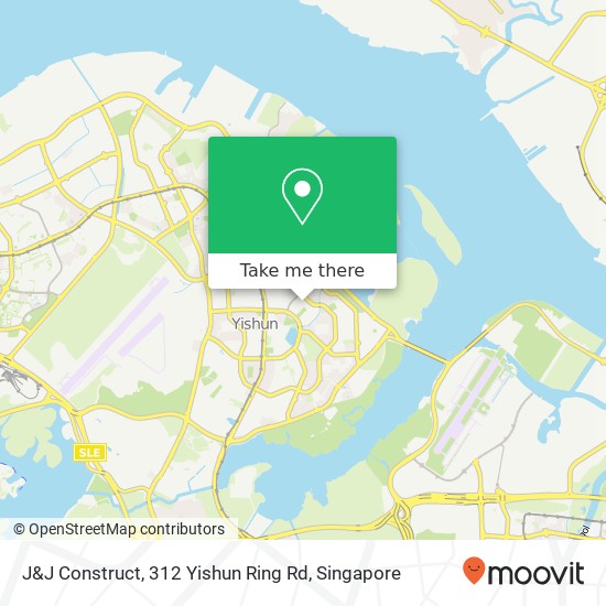 J&J Construct, 312 Yishun Ring Rd地图