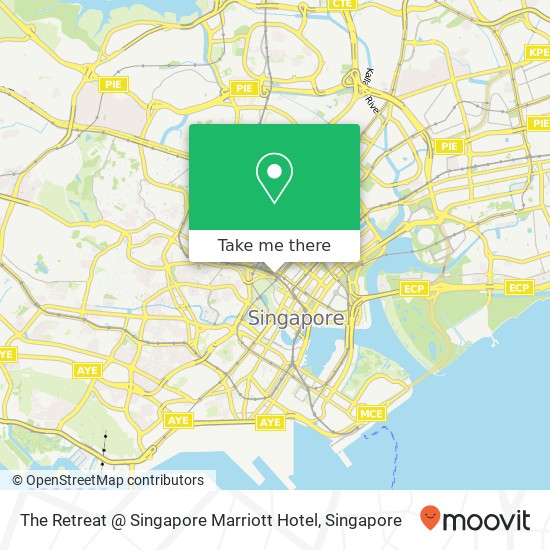 The Retreat @ Singapore Marriott Hotel map