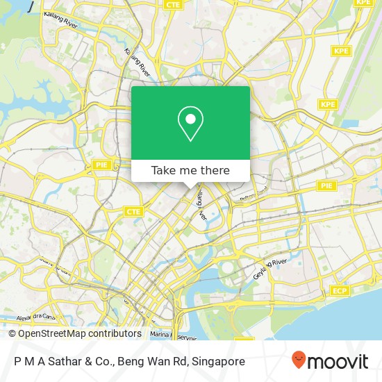 P M A Sathar & Co., Beng Wan Rd map