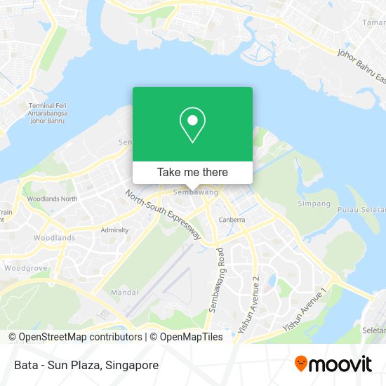 Bata - Sun Plaza map