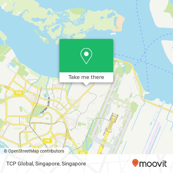 TCP Global, Singapore map