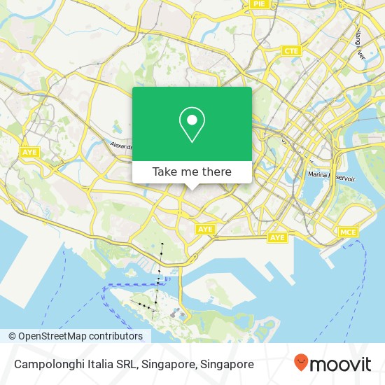 Campolonghi Italia SRL, Singapore地图