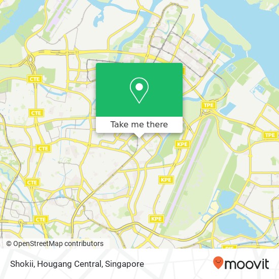 Shokii, Hougang Central map