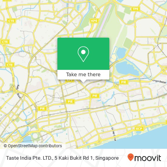 Taste India Pte. LTD., 5 Kaki Bukit Rd 1 map