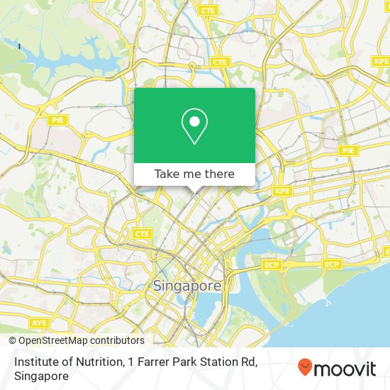 Institute of Nutrition, 1 Farrer Park Station Rd map