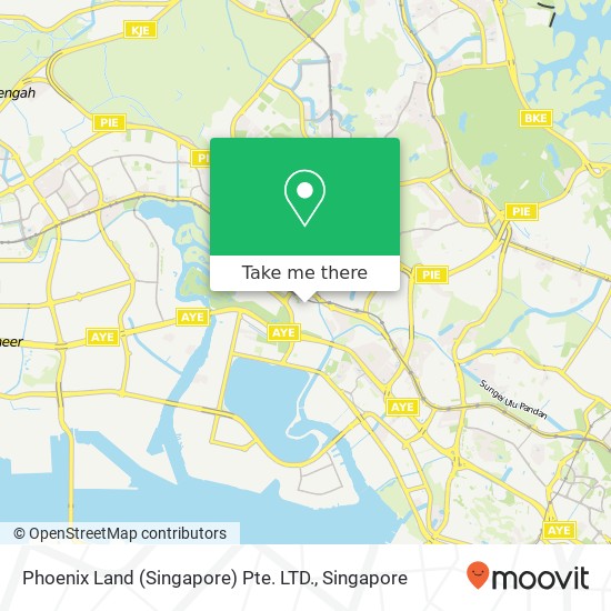 Phoenix Land (Singapore) Pte. LTD., 1A International Business Park map