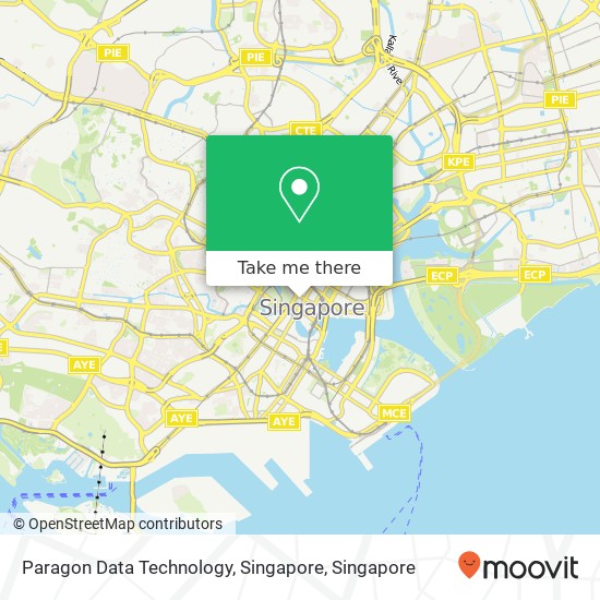 Paragon Data Technology, Singapore地图