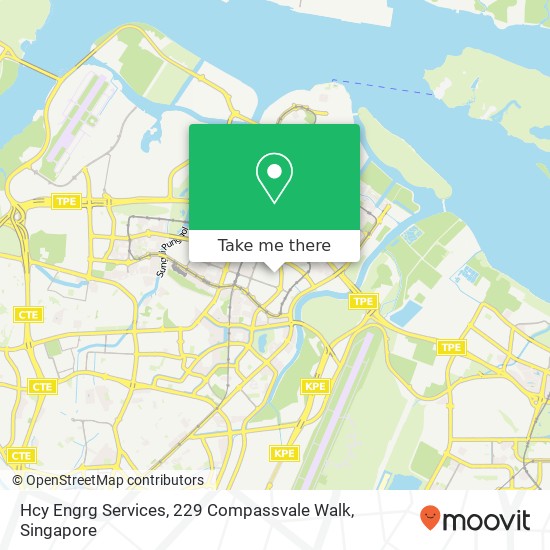 Hcy Engrg Services, 229 Compassvale Walk地图