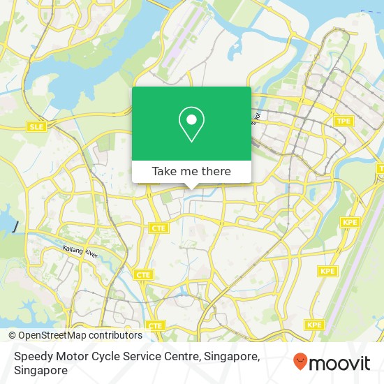Speedy Motor Cycle Service Centre, Singapore map