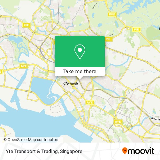 Yte Transport & Trading map