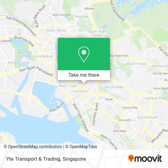 Yte Transport & Trading map