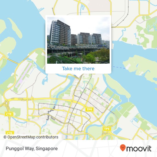 Punggol Way, Singapore地图