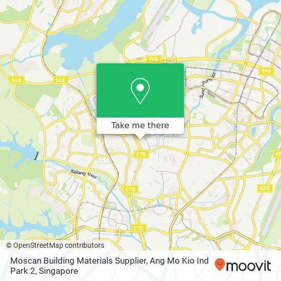 Moscan Building Materials Supplier, Ang Mo Kio Ind Park 2地图