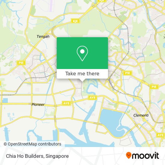 Chia Ho Builders map
