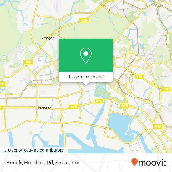 Bmark, Ho Ching Rd map