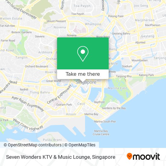 Seven Wonders KTV & Music Lounge map