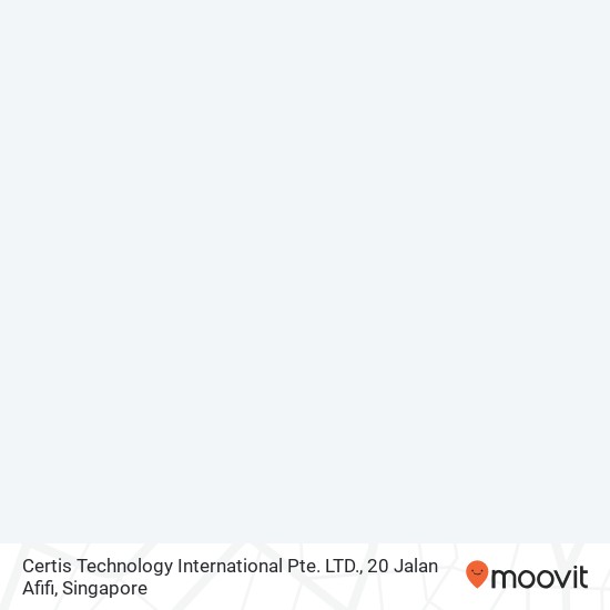 Certis Technology International Pte. LTD., 20 Jalan Afifi map