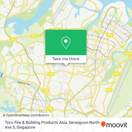 Tyco Fire & Building Products Asia, Serangoon North Ave 5 map