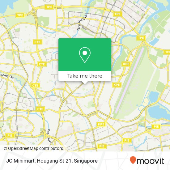 JC Minimart, Hougang St 21 map