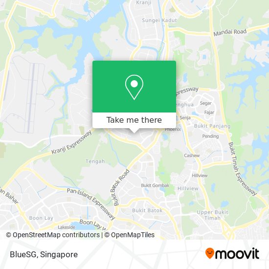 BlueSG map