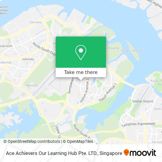 Ace Achievers Our Learning Hub Pte. LTD. map