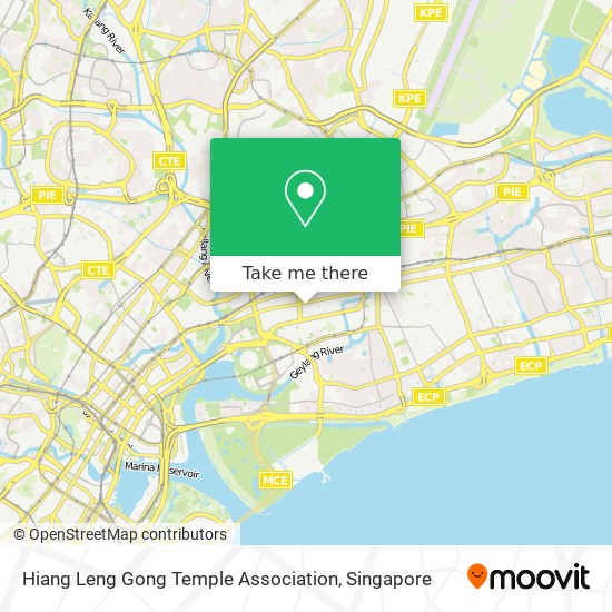 Hiang Leng Gong Temple Association map