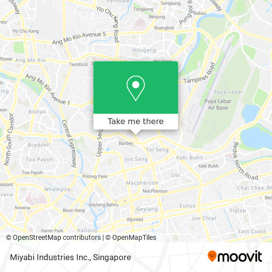 Miyabi Industries Inc. map